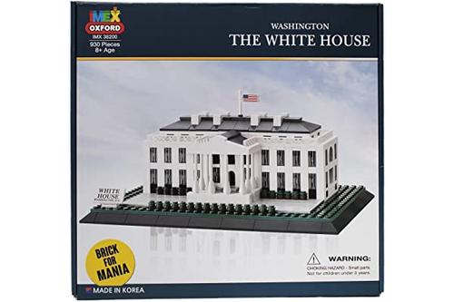 white house,white horse 华盛顿特区牛津布 the white house building block set, 930 件