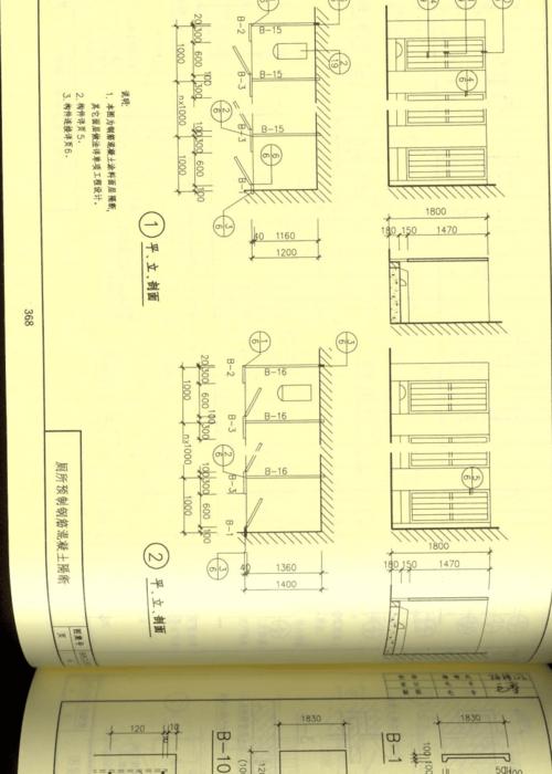标准图集98zj512中南标厨房卫生间设施pdf32页