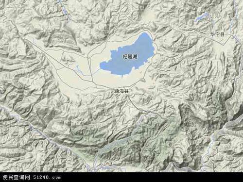 通海县地图 - 通海县卫星地图 - 通海县高清航拍地图