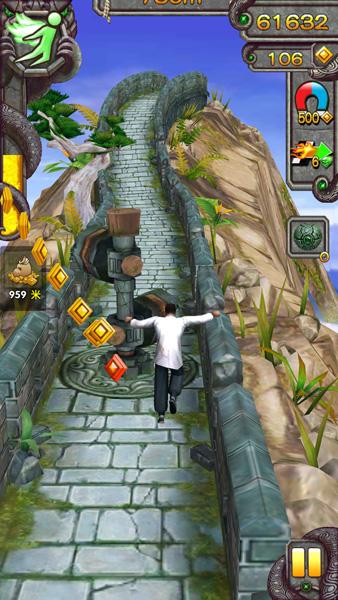 神庙逃亡2如何逃脱长城陷阱攻略