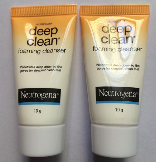全新neutrogena deep clean foaming cleanser