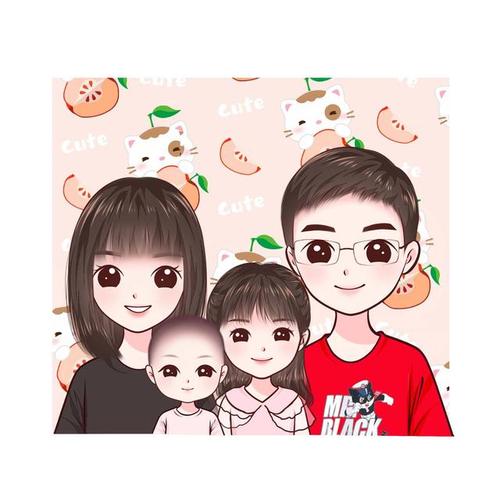 放得下,生活才越过越好,好看的全家福头像图片