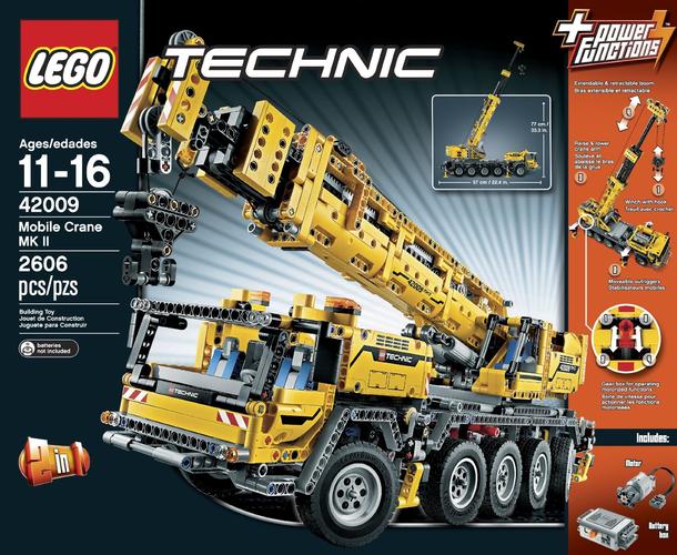 乐高lego 42009 移动起重机