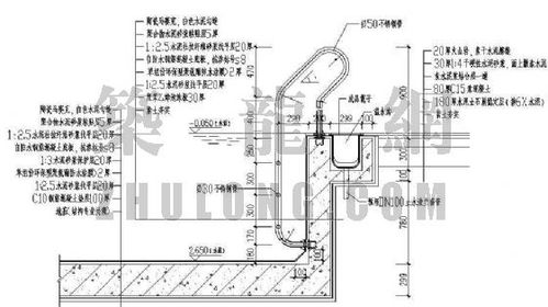游泳池施工图-园林景观节点详图-筑龙园林景观论坛