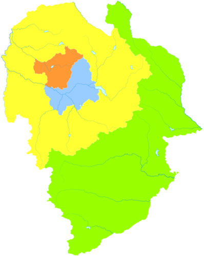 吉林省各市,自治州县级地图