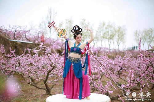 品甘肃飞天如意助阵2021甘肃秦安桃花会演出(图)