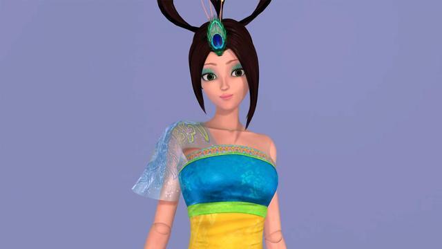 精灵梦叶罗丽孔雀新造型被吐槽网友没有最丑只有更丑