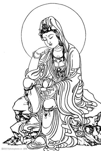 南无观世音菩萨像图片