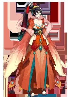 唯美动漫 凤凰 拟人 二次元