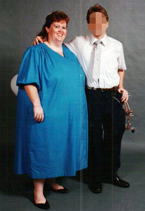 德州肥女受追捧靠完美大肚腩找到真爱组图