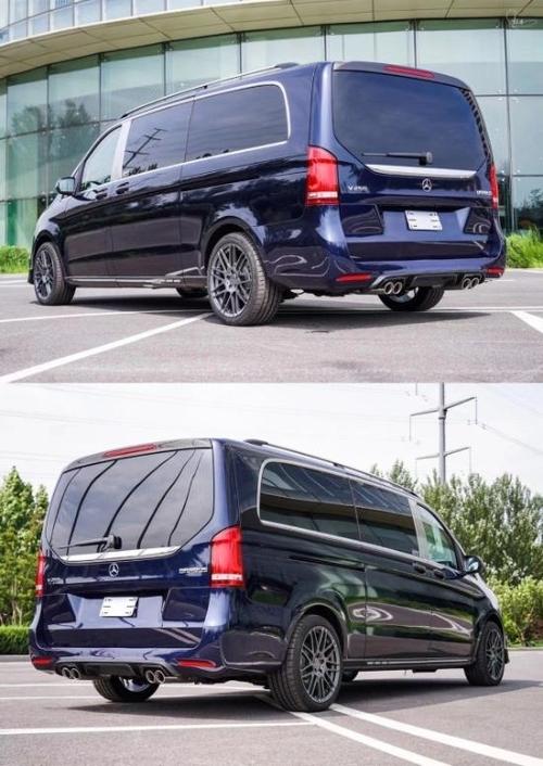 2020款奔驰v250豪华商务天津港现车改装