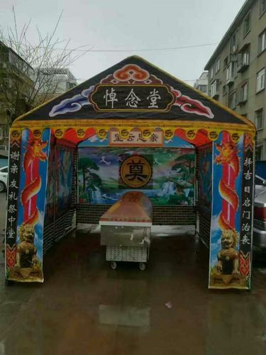 白事铁架子灵棚价格|便宜安装快捷