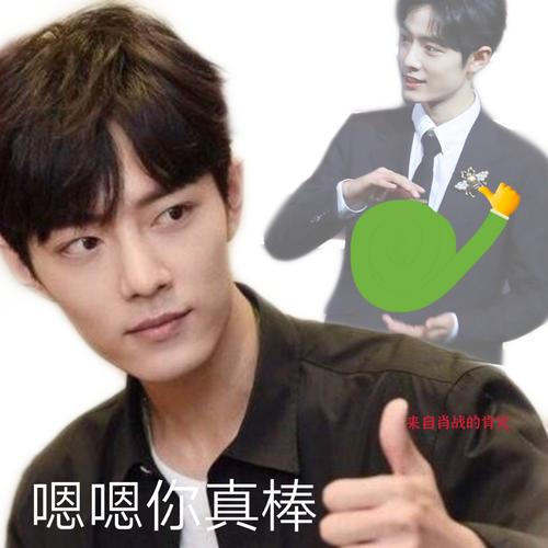 一组肖战的表情包_表情包_肖战_素材_表情包