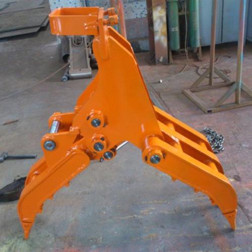 挖掘机抓木机 液压夹木器 工程机械配件设备