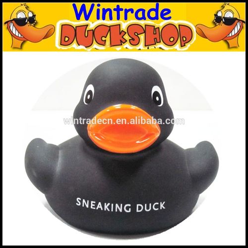 pink rubber dotted duck plastic duck decoy