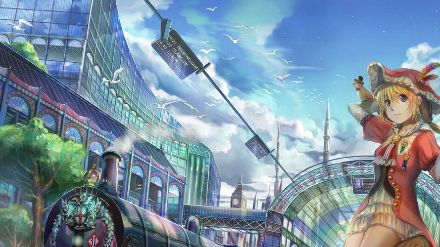 动漫,女孩,壁纸