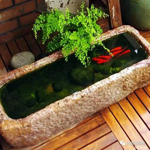 石槽造景,别样的天地