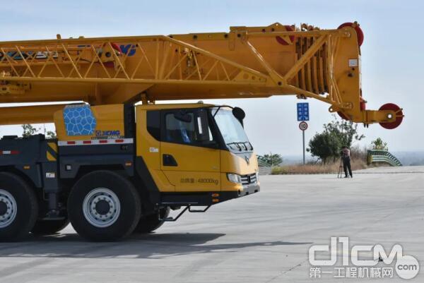 领航实力四桥的极限徐工xct95l7起重机先睹为快