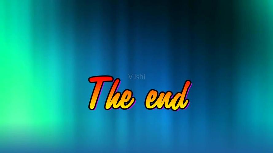 theend片尾结束文字动画_1280x720_高清视频素材下载(编号:1633901)