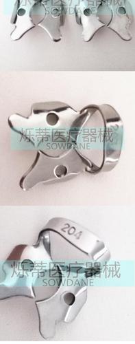 牙科高档夹子 不锈钢 乳牙橡皮障夹子 夹扣 橡皮布夹子 口腔护理