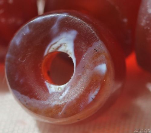 水亮孔西周玛瑙珠子 - 中华古玩网 - 古董收藏,古玩