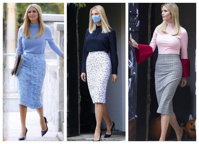 伊万卡上围吸睛,却穿"无痕裤"暴露大象腿,这下我信她