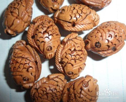 桃核的工艺品赏析