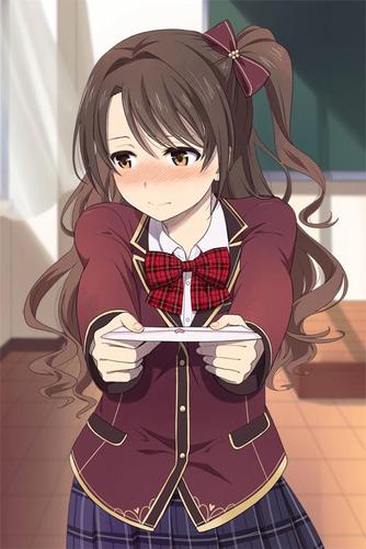 日本二次元灰姑娘岛村卯月的插画壁纸,绘画功底深厚,值得收藏