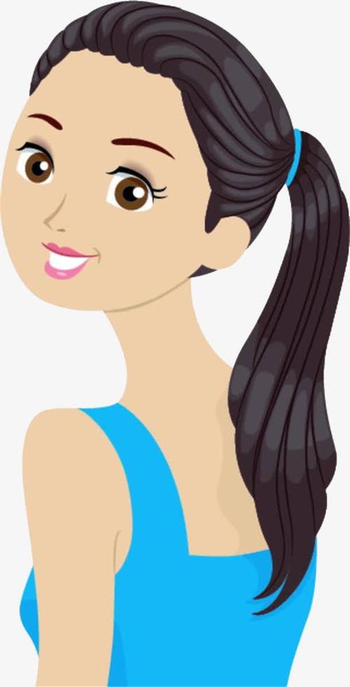 关键词 : 卡通手绘,装饰,马尾辫,动漫头发,彩妆,美容