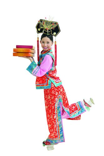 清宫格格,古代,格格,女性,女人,人物,姿势,动作