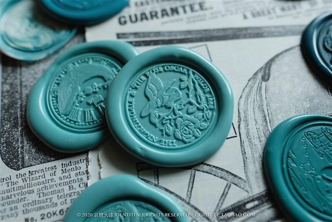 梵高油画火漆蜡 哀檀火漆封印配件identiti配色蜡条 - 挥豆工厂店