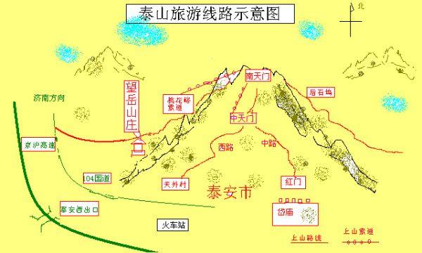 泰山地图