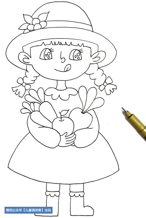 教程|可爱的小女孩