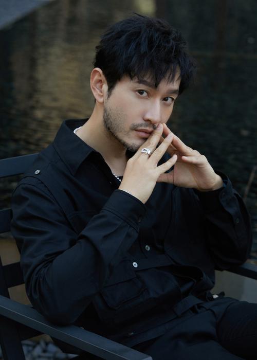 黄晓明络腮胡熟男封帅气写真57