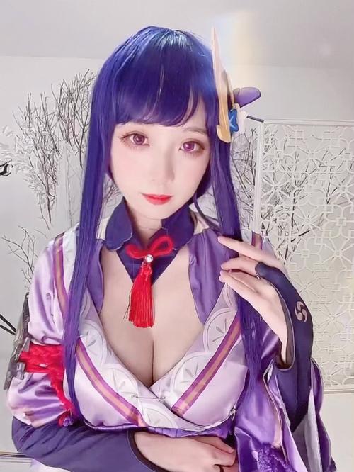 炸酱沐沐超话#原神#雷神·雷电将军  直面雷霆的威光吧,旅行者.