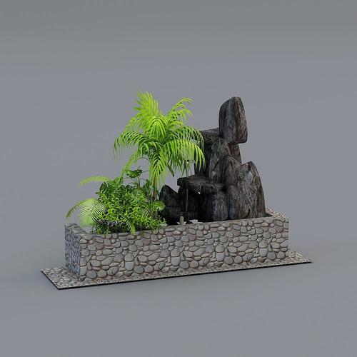 假山绿植