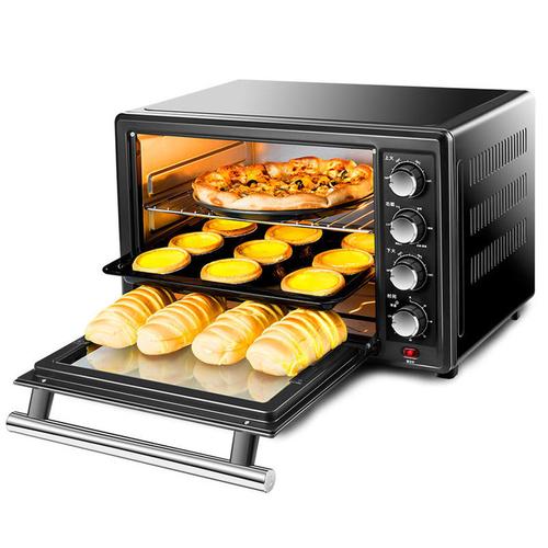 北美电器(aca) ato-mm3216ab 家用 32升 电烤箱 上下火独立控温 黑