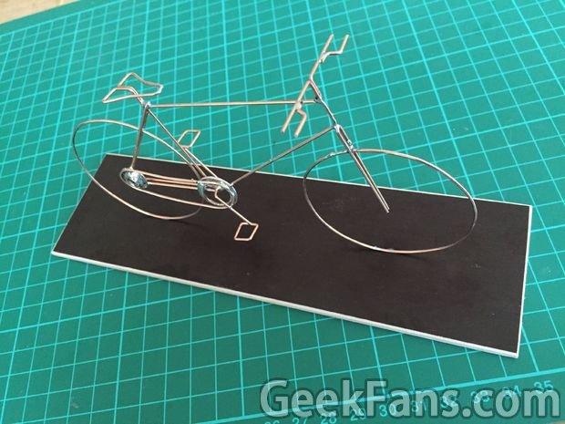 [ 教程 ] 铜丝自行车模型