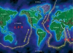 现在已经清楚,洋脊是绵延全球各大洋底的巨大山脉
