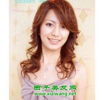 女士长碎发发型图片