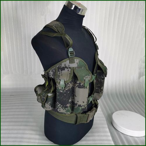 【06式单兵战斗携行具】战士11件套干部7件套款林地数码战术背心