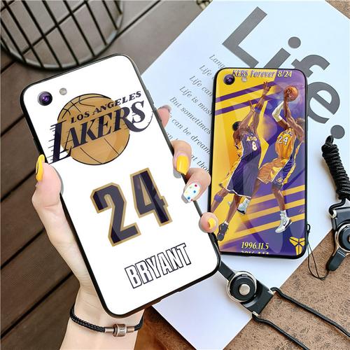 苹果6手机壳iphone6plus玻璃套nba湖人六科比24号球衣背影八扣篮男款