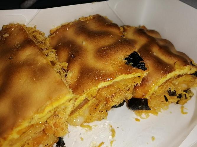 虎头局这个虎皮肉松麻薯卷绝了