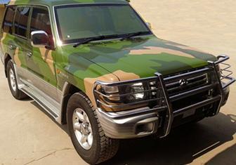 私家猎豹越野车可不可以把车身喷涂成迷彩颜色?