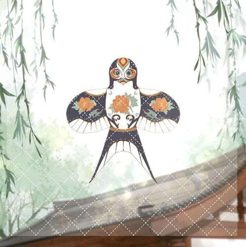 标签:复古时光机第五届优动漫原创素材大赛旧时风筝纸鸢