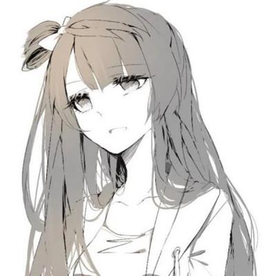 2021漫画女生头像长发高冷图片大全我把最暖心的情话说给你听