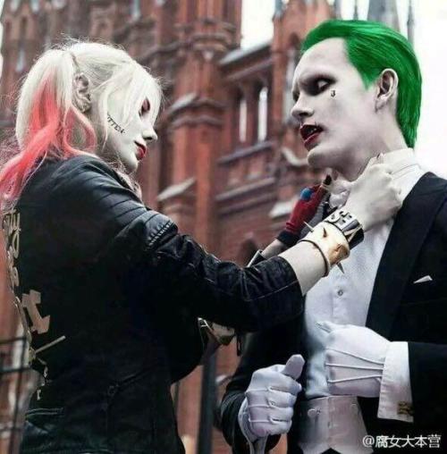 小丑头像情侣头像黑白