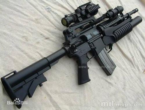 m4a1卡宾枪(m4a1 carbine)是m16a2突击步枪的缩短版本,获世界各国的
