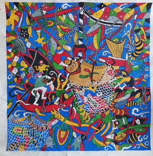 舟山市普陀区渔民书画协会庚子年(2020)渔民画精品网络展