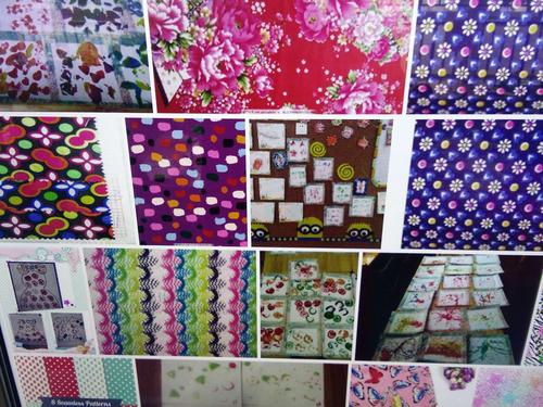 陈集中心幼儿园小一班集体教学活动《彩色的花布》